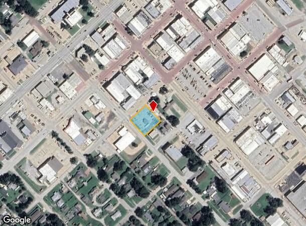  200 S Walnut St, Pauls Valley, OK Parcel Map