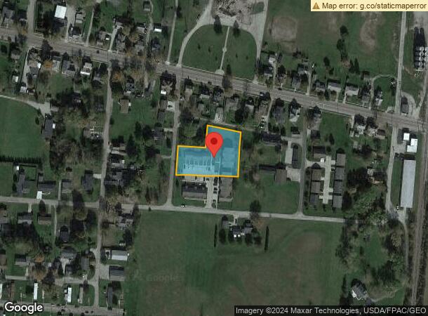  428 E Walnut St, Saint Paris, OH Parcel Map