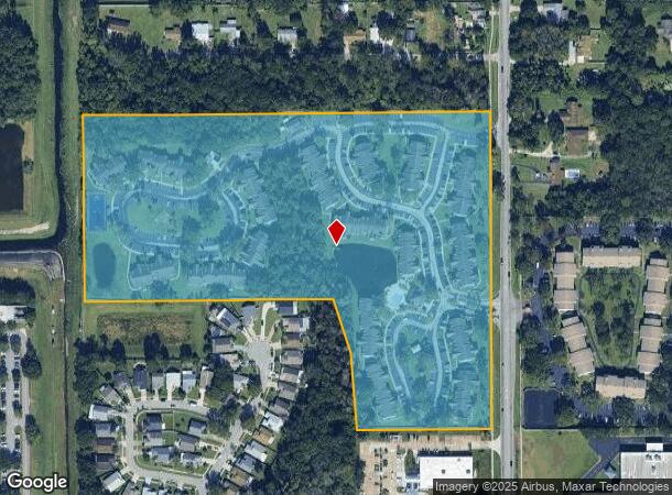  949 Crowsnest Cir, Orlando, FL Parcel Map