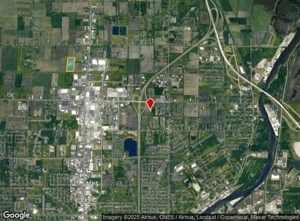  3311 Temple Ct, Saginaw, MI Parcel Map