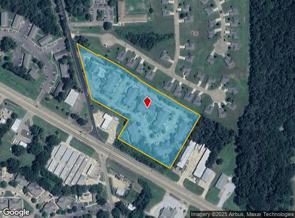 5610 W Shaw Rd, Jackson, MS Parcel Map