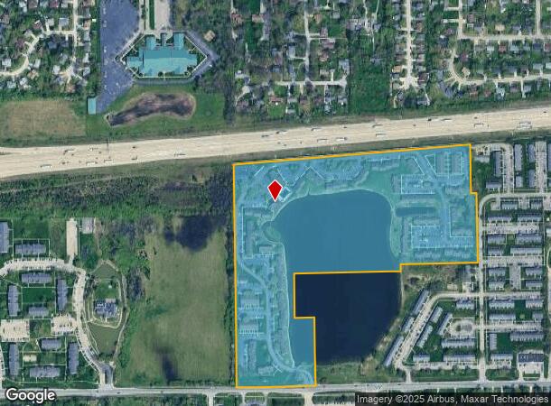 9515 E Shoreland Ln, Indianapolis, IN Parcel Map