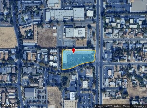  1 W Alexander Ave, Merced, CA Parcel Map