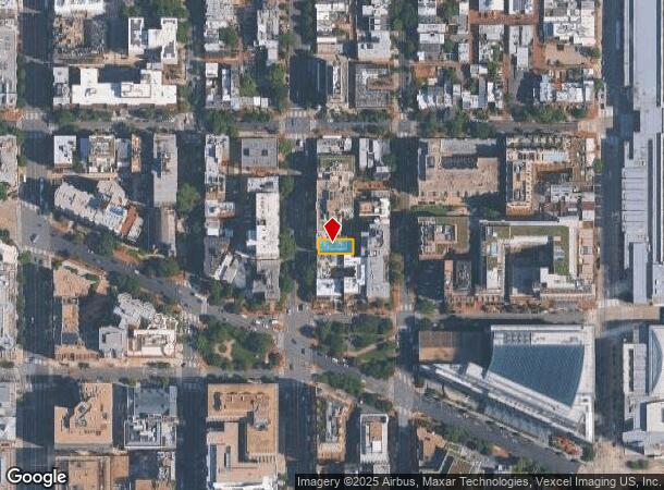  1107 11Th St Nw, Washington, DC Parcel Map