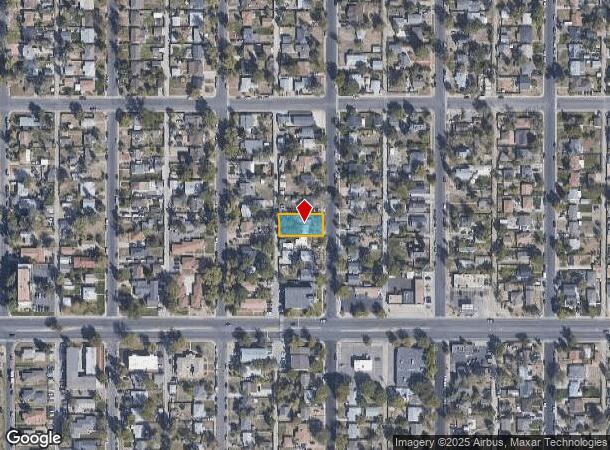  2051 Fulton St, Aurora, CO Parcel Map