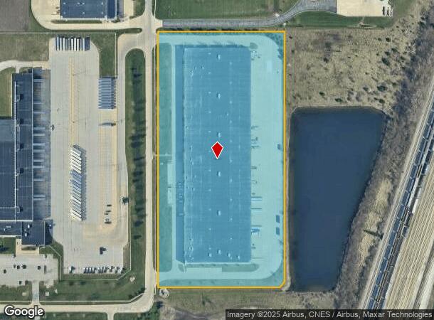 3002 Apollo Dr, Champaign, IL Parcel Map