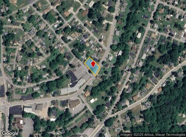  213 N Main St, Canton, NC Parcel Map