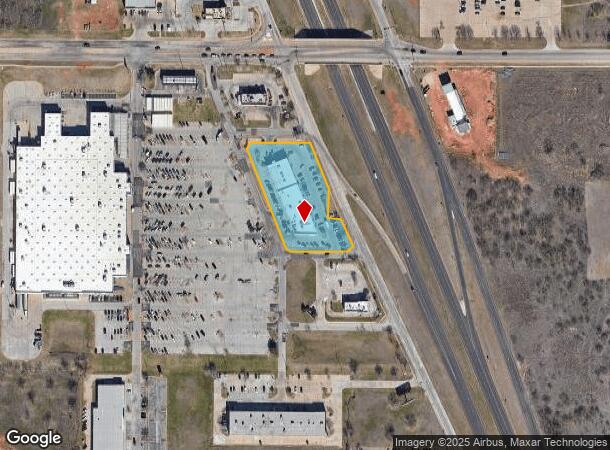  2710 Central Fwy, Wichita Falls, TX Parcel Map