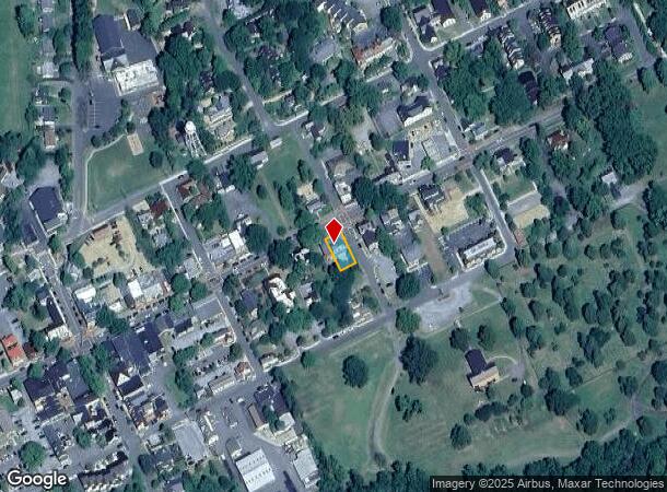  111 E Washington St, Middleburg, VA Parcel Map