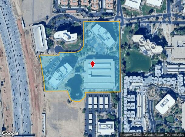  1625 W Fountainhead Pky, Tempe, AZ Parcel Map