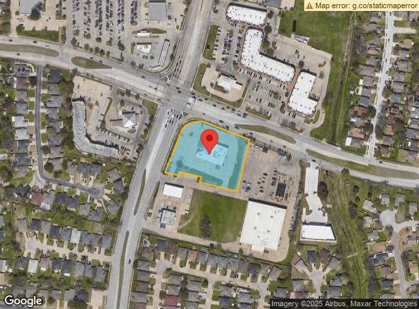  4400 Basswood Blvd, Fort Worth, TX Parcel Map