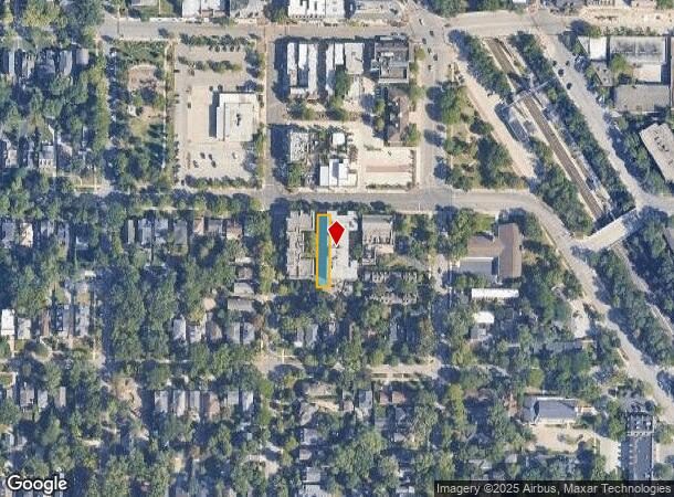  800 Oak St, Winnetka, IL Parcel Map