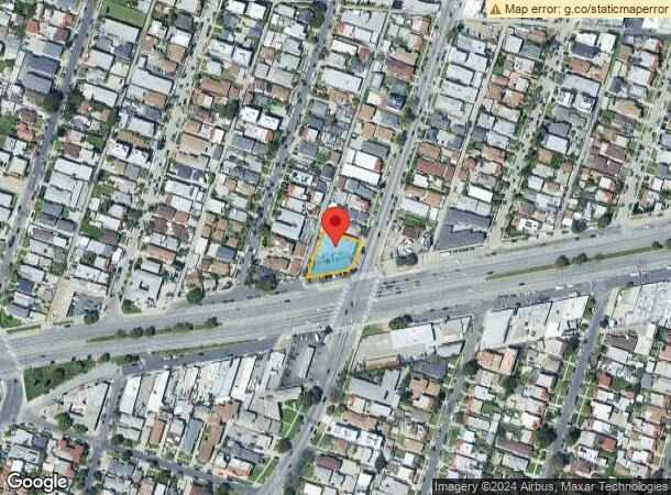  5101-5109 Venice Blvd, Los Angeles, CA Parcel Map