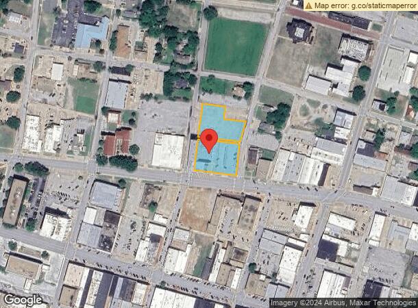  115 W Broadway St, Ardmore, OK Parcel Map