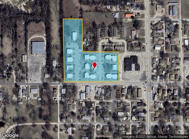 1500 W Main St, Chanute, KS Parcel Map