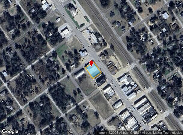  301 N Main St, Calvert, TX Parcel Map