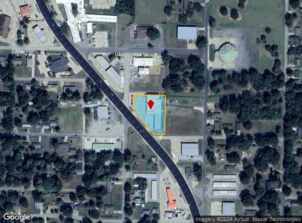  1100 N Main St, Brinkley, AR Parcel Map