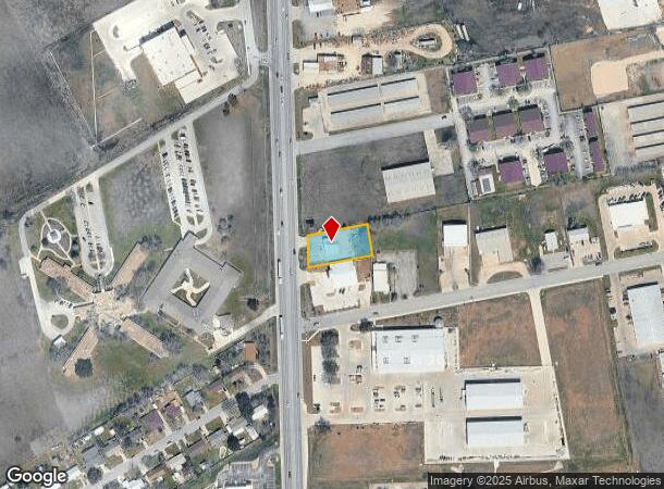 1418 S Colorado St, Lockhart, TX Parcel Map