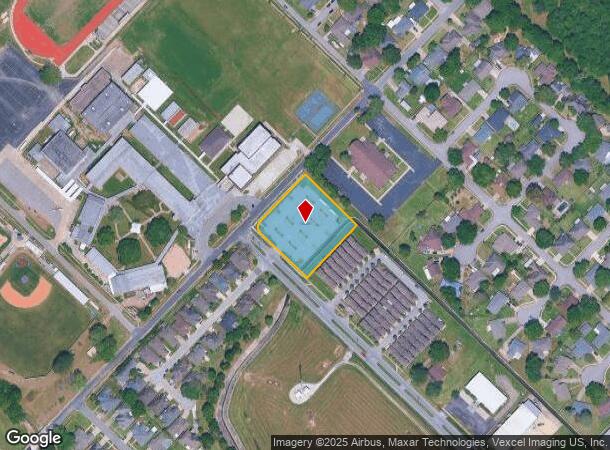 101 Digby Ave, Lafayette, LA Parcel Map