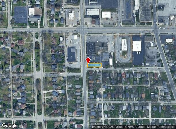  3931 S Calhoun St, Fort Wayne, IN Parcel Map
