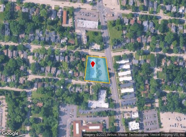  611 S Milwaukee Ave, Libertyville, IL Parcel Map