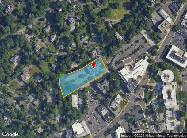  4 Dearfield Dr, Greenwich, CT Parcel Map