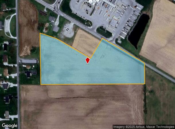  S 800 E At N Old Us Highway 421, Saint Paul, IN Parcel Map