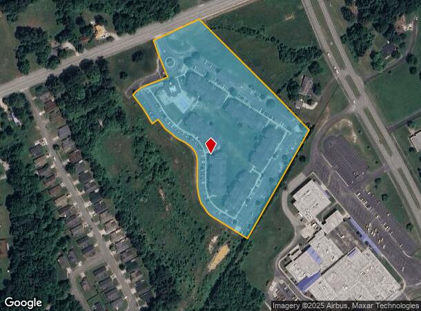1080 W Vine St, Vine Grove, KY Parcel Map