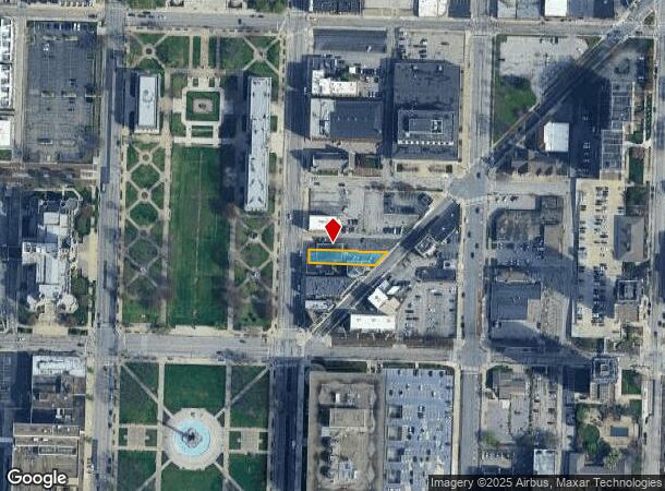  619 N Pennsylvania St, Indianapolis, IN Parcel Map