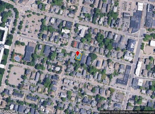 55 Cherry St, Waltham, MA Parcel Map