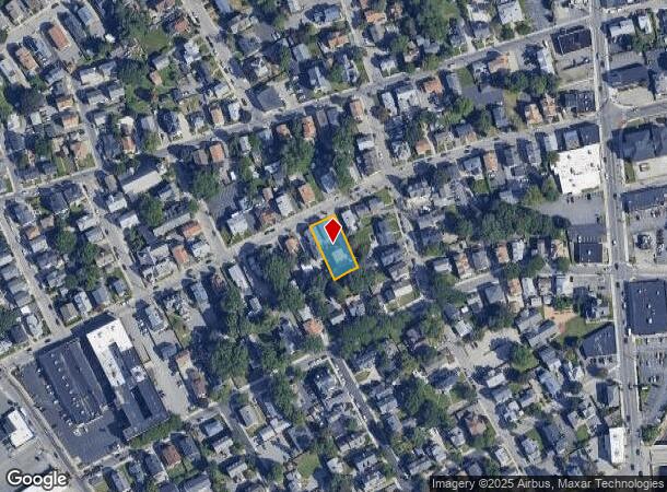  140 Cross St, Central Falls, RI Parcel Map