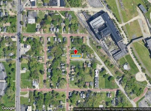  167 Chittenden St, Akron, OH Parcel Map