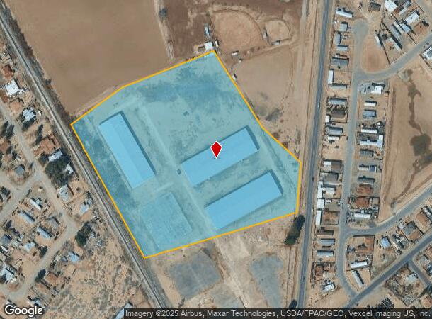 616 Nw Camp St, Fabens, TX Parcel Map