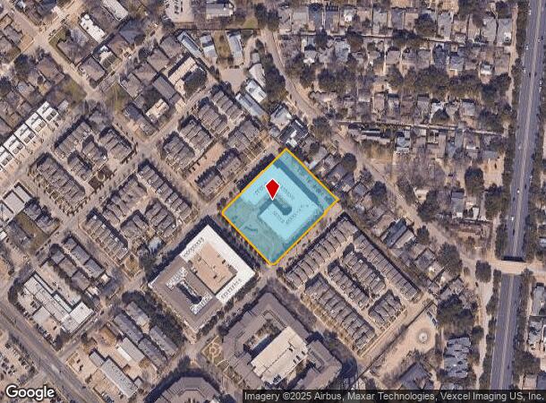  3790 Cedarplaza Ln, Dallas, TX Parcel Map