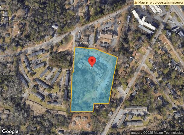  478 Monroe Hl, Macon, GA Parcel Map