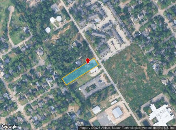  17717 Red Oak Dr, Houston, TX Parcel Map