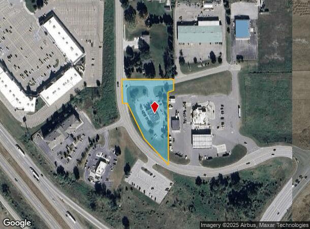 1382 N Burkhart Rd, Howell, MI Parcel Map