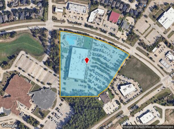  13600 Will Clayton Pkwy, Humble, TX Parcel Map