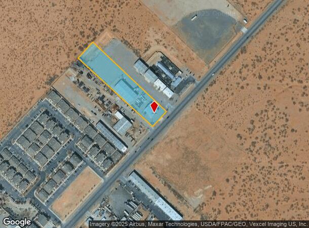 11109 Dyer St, El Paso, TX Parcel Map