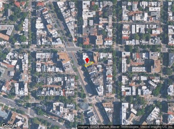  1633 Connecticut Ave Nw, Washington, DC Parcel Map