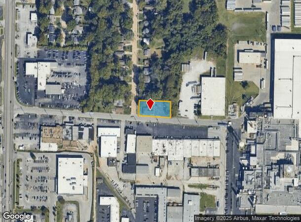 1901 E Meadowmere St, Springfield, MO Parcel Map