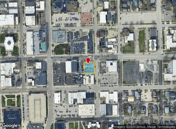  217 E Washington St, Bloomington, IL Parcel Map