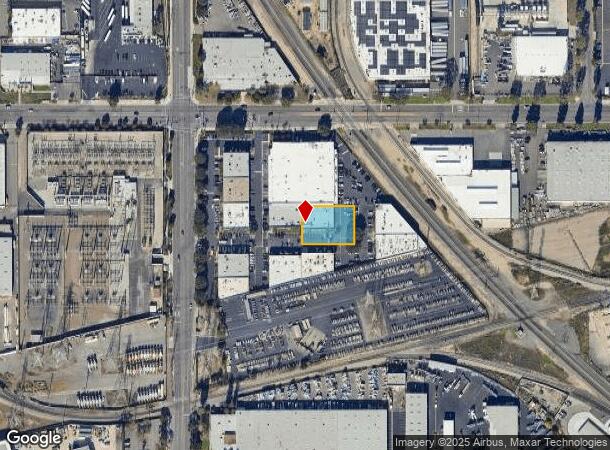 1540 S Lewis St, Anaheim, CA Parcel Map