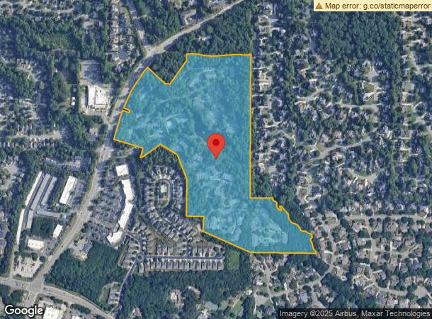  10055 Jones Bridge Rd, Alpharetta, GA Parcel Map