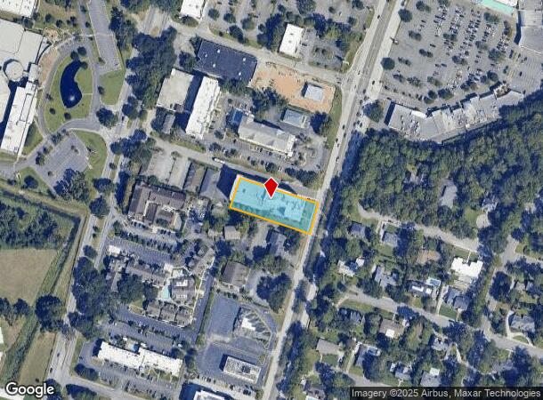 5801 Abercorn St, Savannah, GA Parcel Map