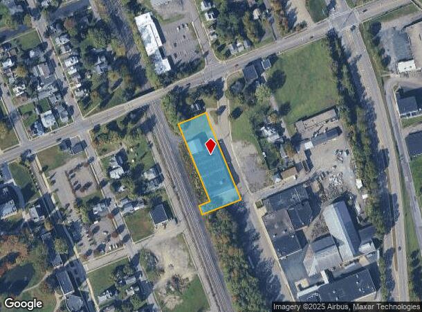 805 Hatch St, Elmira, NY Parcel Map