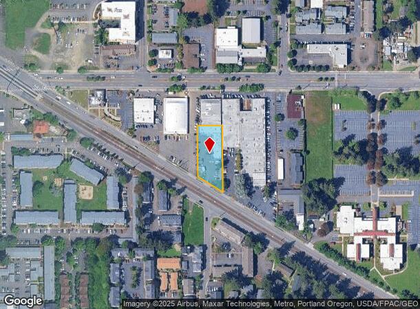 19245 E Burnside St, Portland, OR Parcel Map