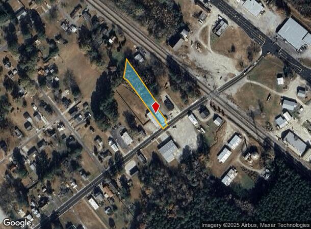 8290 Main St, Ivor, VA Parcel Map