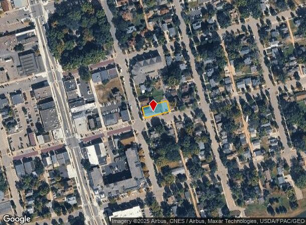  202 N Walnut St, Chaska, MN Parcel Map