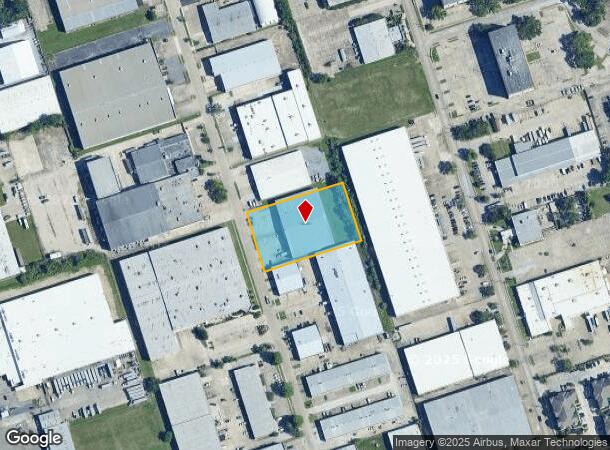 733 Distributors Row, New Orleans, LA Parcel Map